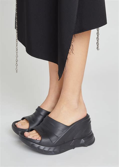 givenchy women's marshmallow wedge sandals stores|givenchy marshmallow slides 35.